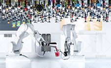 自动调饮料调酒机器人